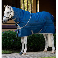 Produktbild von Horseware Amigo Ripstop Plus Stable Isolierte Stalldecke für Ponys Blau 200g