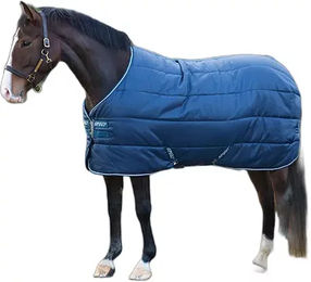 Produktbild von Horseware Amigo Stalldecke für Pferde aus Nylon in Blau 130/183 cm