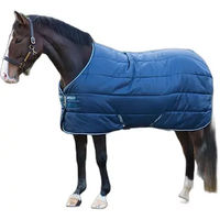 Produktbild von Horseware Amigo Stalldecke für Pferde aus Nylon in Blau 130/183 cm