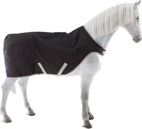 Horseware Amigo Waterproof Walker Lite Pferdedecke aus Polyester Schwarz Silber Rot Größe M – Bild 1 von 7