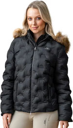 Horseware Ara Alessandro Albanese Damen Reitjacke mit Kapuze wasserdicht Schwarz XS – Bild 1 von 1