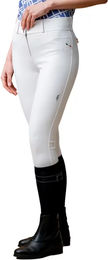 Horseware Aria Alessandro Albanese Turnierhose Full Grip Damen Weiß – Bild 1 von 1