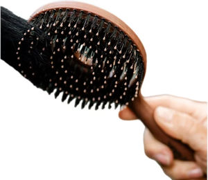 Horseware Bürste für Mähne und Schweif mit Wildschweinborsten in Braun – Bild 1 von 1