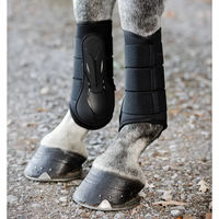 Produktbild von Horseware Classic Gamaschen aus Neopren für Pferde Schwarz Größe L