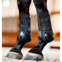 Produktbild von Horseware Classic Gamaschen aus Neopren Schwarz Größe L FEI-konform