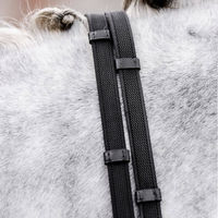 Produktbild von Horseware Continental Gurtzügel mit Gummierung in Schwarz aus Gummi und Baumwolle für Pferde