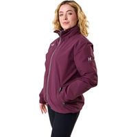 Produktbild von Horseware Corrib Wasserdichte Reitjacke mit Kapuze und Fleece Futter Lila Größe S