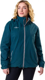 Horseware Corrib Wasserdichte Reitjacke mit Kapuze und Fleece Futter Unisex Grün Größe L – Bild 1 von 1