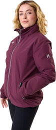 Horseware Corrib Wasserdichte Reitjacke mit Kapuze und Fleece Futter Unisex Lila XS – Bild 1 von 1