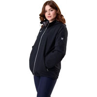 Produktbild von Horseware Corrib Wasserdichte Reitjacke mit Kapuze und Fleece-Futter Unisex Schwarz XXL