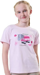 Horseware Crafty T-Shirt für Mädchen aus Baumwolle in Rosa – Bild 1 von 1