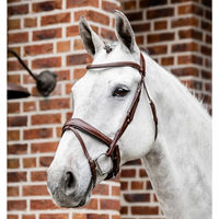 Produktbild von Horseware Dressage Flash Trense aus Leder in Braun Größe XFull