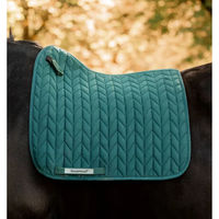 Produktbild von Horseware Dressur Schabracke aus Baumwolle Grün für Warmblut