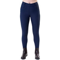 Produktbild von Horseware Easefit Hybrid Reithose Damen Full Grip Blau
