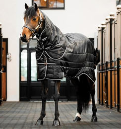 Horseware Easy-Layer Stable Plus Pferdedecke aus Polyester Schwarz - 400 g – Bild 1 von 2