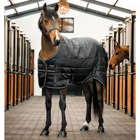 Produktbild von Horseware Easy-Layer Stalldecke für Ponys in Schwarz 100g - 100 g