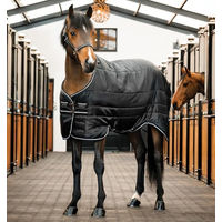 Produktbild von Horseware Easy-Layer Stalldecke für Ponys Schwarz 100g