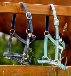 Horseware Fieldsafe Nylonhalfter für Ponys in Blau - 1 Stk. – Bild 1 von 9