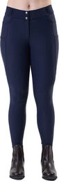 Horseware Flexfit Reithose Damen Mid Grip Winter Blau – Bild 1 von 1