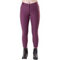 Produktbild von Horseware Flexfit Reithose Damen Mid Grip Winter Lila