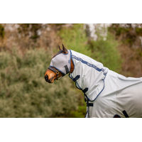 Produktbild von Horseware Fliegenmaske Mio aus Fleece in Weiß