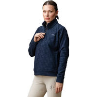 Produktbild von Horseware Gabriel Alessandro Albanese Sweatshirt Damen mit 1/2 Reißverschluss Blau