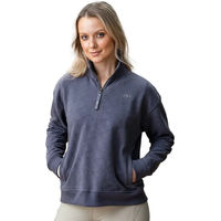 Produktbild von Horseware Gabriel Alessandro Albanese Sweatshirt Damen mit 1/2 Reißverschluss für Reitsport