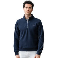 Produktbild von Horseware Gabriel Alessandro Albanese Sweatshirt für Herren mit 1/4 Reißverschluss in Blau