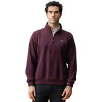 Produktbild von Horseware Gabriel Alessandro Albanese Sweatshirt für Herren mit 1/4 Reißverschluss in Rot