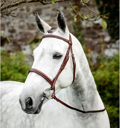 Produktbild von Horseware Hunter Sattel mit Zügeln aus Leder in Braun