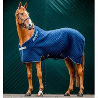 Produktbild von Horseware HW Autumn Cooler Schweißdecke für Pferde aus Fleece in Blau