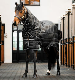 Produktbild von Horseware HW Easy-Layer Stable Decke Schwarz 200g