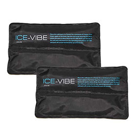 Horseware Ice-Vibe Kühlakkus Hock Beaded Version für Pferde Paar Schwarz – Bild 1 von 2