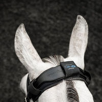 Produktbild von Horseware Ionic Genickschoner für Pferde Schwarz mit Keramik-Technologie