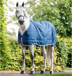 Horseware Ionic Therapy Fleecehemd für Pferde in Blau und Silber - 50 g – Bild 1 von 7