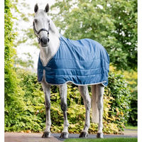 Produktbild von Horseware Ionic Therapy Fleecehemd für Pferde in Blau und Silber - 50 g