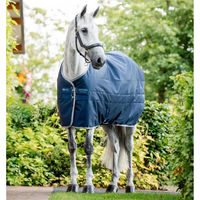 Produktbild von Horseware Ionic Therapy Stalldecke für Pferde in Blau und Silber - 50 g