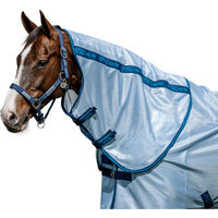 Produktbild von Horseware Ireland Amigo Bug Rug Fliegendecke für Pferde Silber und Titanium Grey XS