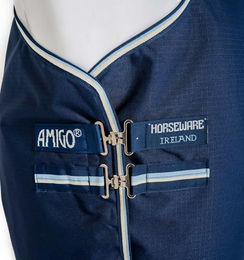 Horseware Ireland Amigo Ripstop 900D Plus Turnout Pferdedecke Blau 0g leicht – Bild 1 von 5