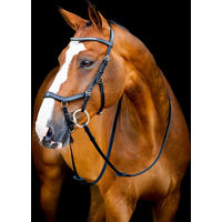 Produktbild von Horseware Ireland Micklem II Diamante Competition Trense für Warmblut in Schwarz