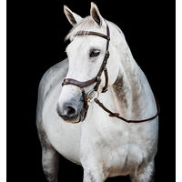 Produktbild von Horseware Ireland Micklem Multi Bridle Trense Dark Havana Leder Größe Cob