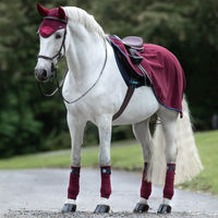 Produktbild von Horseware Ireland Rambo Ausreitdecke Fleece Competition Sheet wasserdicht Grösse L Bordeaux Blau Rot