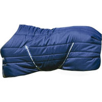 Produktbild von Horseware Ireland Rambo Stable Rug Winterdecke für Pferde 200g Navy/Navy & White Größe 125 (5'9)