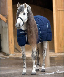Horseware Ireland Rambo Stable Rug Winterdecke für Pferde Navy/White 125 (5'9) 400g – Bild 1 von 1