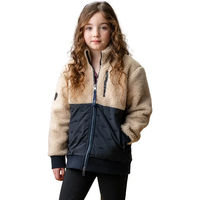 Produktbild von Horseware Kids Reitjacke Fleece für Mädchen in Beige und Blau