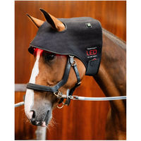 Produktbild von Horseware LED-Rotlicht-Therapie Genickhaube für Pferde aus Neopren Schwarz