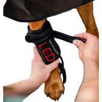 Produktbild von Horseware LED Rotlicht-Therapiebinden für Hunde aus Neopren Schwarz Klein