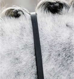 Horseware Leder Zügel für Pony in Schwarz – Bild 1 von 3
