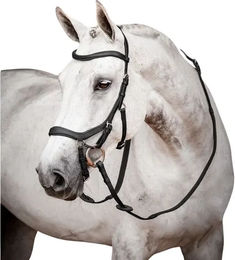 Horseware Micklem 2 Competition Wettkampftrense für Ponys in Schwarz – Bild 1 von 4