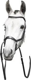 Produktbild von Horseware Micklem Bitless Bridle Pony Leder Schwarz